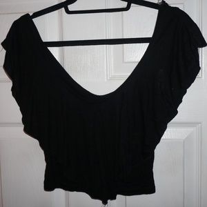 Ruffle Layered Crop Top